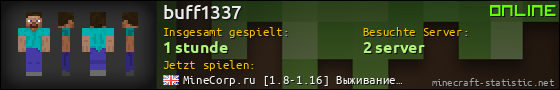 Benutzerleisten 560x90 für buff1337