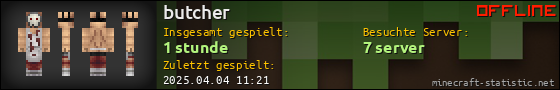 Benutzerleisten 560x90 für butcher