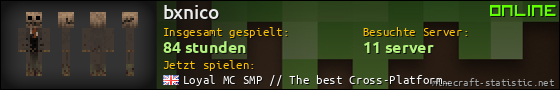 Benutzerleisten 560x90 für bxnico