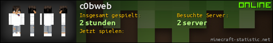 Benutzerleisten 560x90 für c0bweb