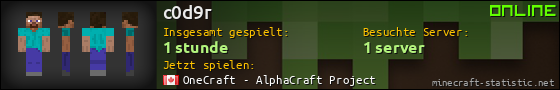 Benutzerleisten 560x90 für c0d9r
