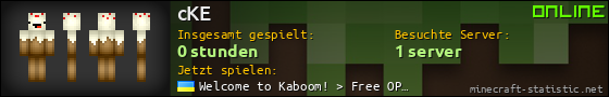 Benutzerleisten 560x90 für cKE