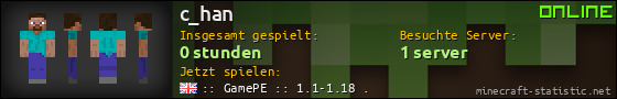 Benutzerleisten 560x90 für c_han