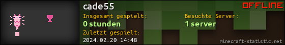 Benutzerleisten 560x90 für cade55