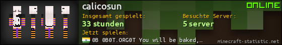 Benutzerleisten 560x90 für calicosun