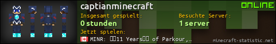 Benutzerleisten 560x90 für captianminecraft