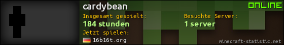 Benutzerleisten 560x90 für cardybean