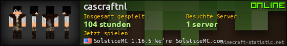 Benutzerleisten 560x90 für cascraftnl