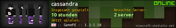 Benutzerleisten 560x90 für cassandra