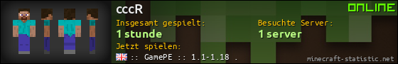 Benutzerleisten 560x90 für cccR