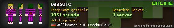 Benutzerleisten 560x90 für ceasuro