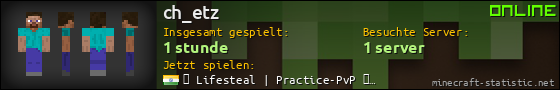 Benutzerleisten 560x90 für ch_etz