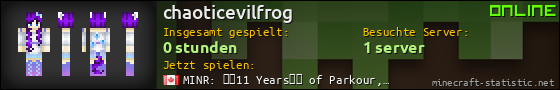 Benutzerleisten 560x90 für chaoticevilfrog