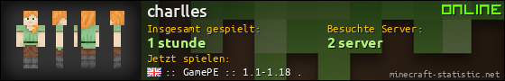 Benutzerleisten 560x90 für charlles