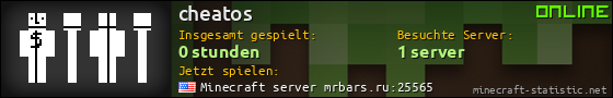 Benutzerleisten 560x90 für cheatos
