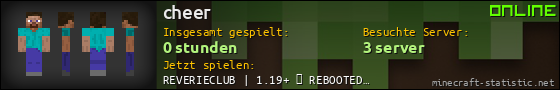 Benutzerleisten 560x90 für cheer