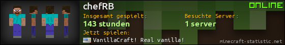 Benutzerleisten 560x90 für chefRB