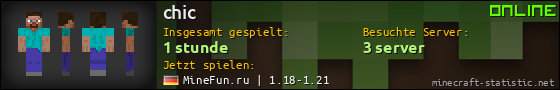 Benutzerleisten 560x90 für chic