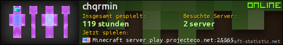 Benutzerleisten 560x90 für chqrmin
