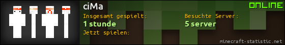 Benutzerleisten 560x90 für ciMa