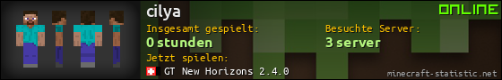 Benutzerleisten 560x90 für cilya