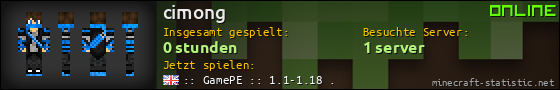 Benutzerleisten 560x90 für cimong