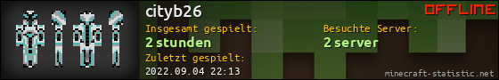 Benutzerleisten 560x90 für cityb26