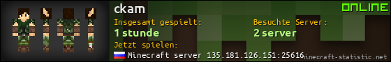 Benutzerleisten 560x90 für ckam