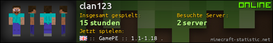 Benutzerleisten 560x90 für clan123