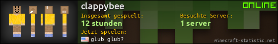 Benutzerleisten 560x90 für clappybee