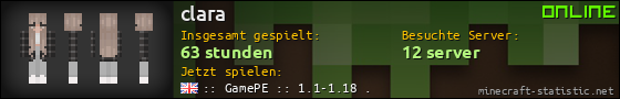 Benutzerleisten 560x90 für clara