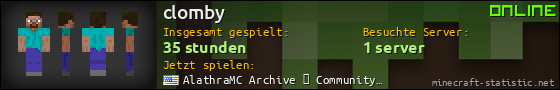 Benutzerleisten 560x90 für clomby
