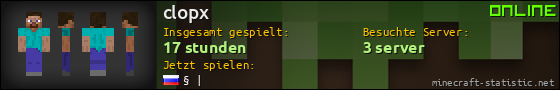 Benutzerleisten 560x90 für clopx