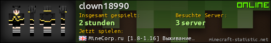 Benutzerleisten 560x90 für clown18990