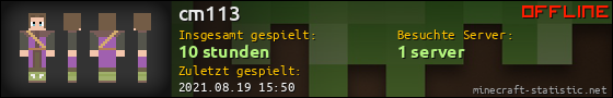 Benutzerleisten 560x90 für cm113