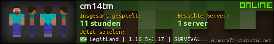 Benutzerleisten 560x90 für cm14tm
