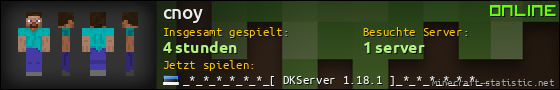 Benutzerleisten 560x90 für cnoy