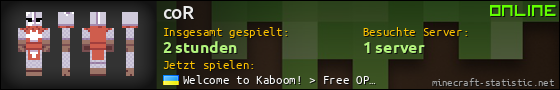 Benutzerleisten 560x90 für coR