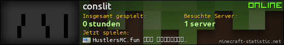 Benutzerleisten 560x90 für conslit