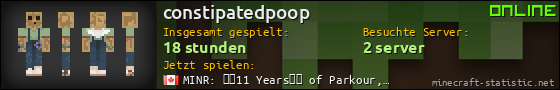 Benutzerleisten 560x90 für constipatedpoop