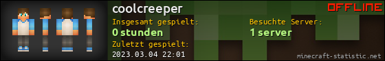 Benutzerleisten 560x90 für coolcreeper