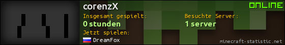 Benutzerleisten 560x90 für corenzX