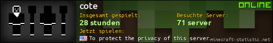 Benutzerleisten 560x90 für cote