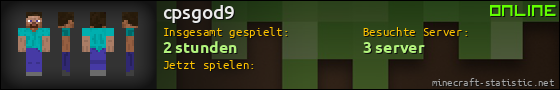 Benutzerleisten 560x90 für cpsgod9