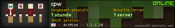 Benutzerleisten 560x90 für cpw