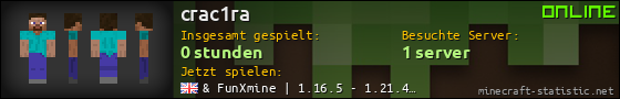 Benutzerleisten 560x90 für crac1ra