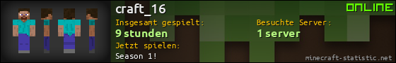 Benutzerleisten 560x90 für craft_16