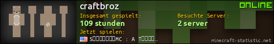 Benutzerleisten 560x90 für craftbroz