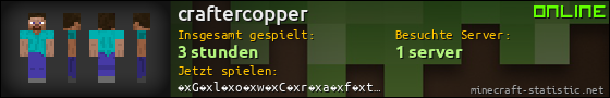 Benutzerleisten 560x90 für craftercopper