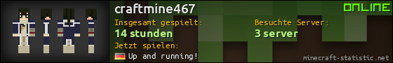 Benutzerleisten 560x90 für craftmine467